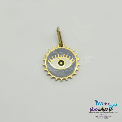 آویز طلا - طرح چشم نظر-MM1690 آویز طلا - طرح چشم نظر-MM1690
